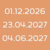 Pack Trois Vendredis O.S. 2026 - 2027